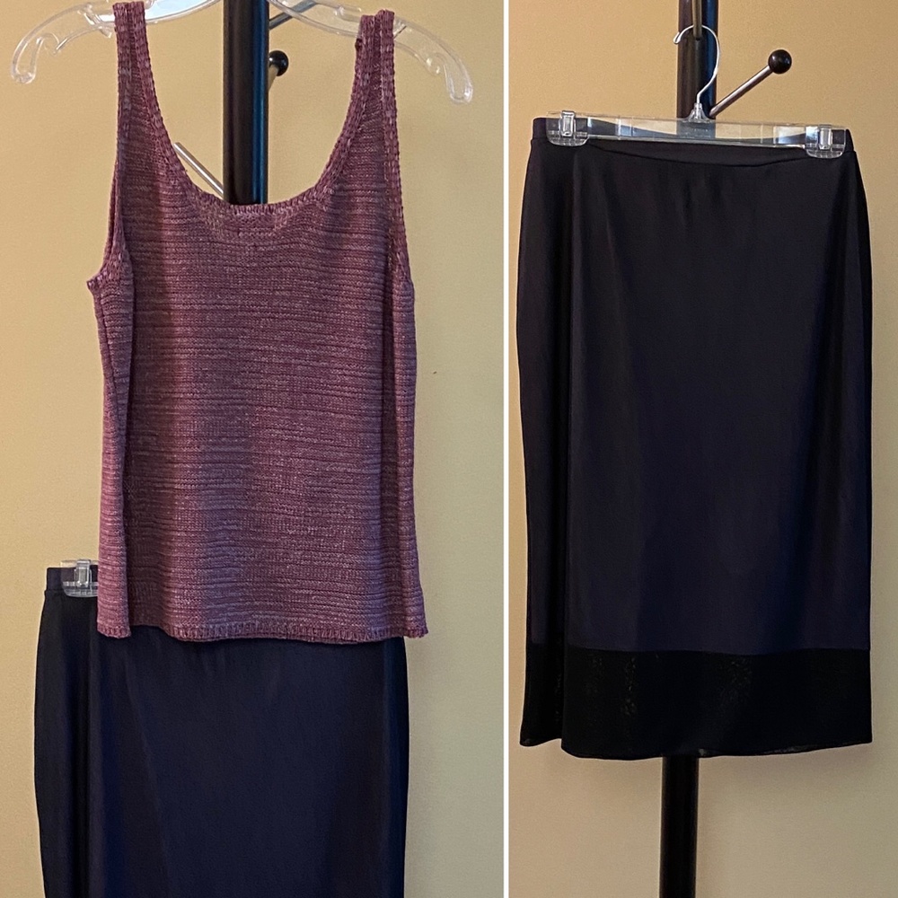 Sigrid Olson NWOT Vintage 2-Piece Skirt Set (M)